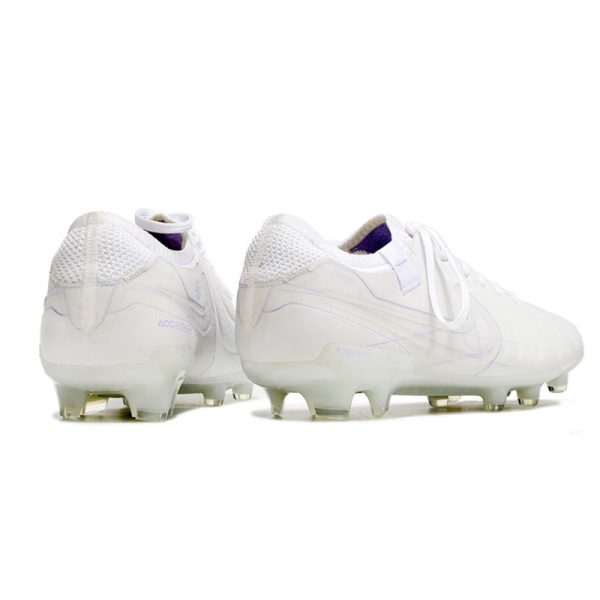 Nike Tiempo Legend 10 Elite FG Bota Blanco