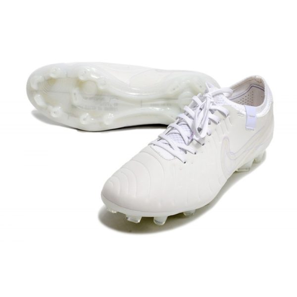 Nike Tiempo Legend 10 Elite FG Bota Blanco