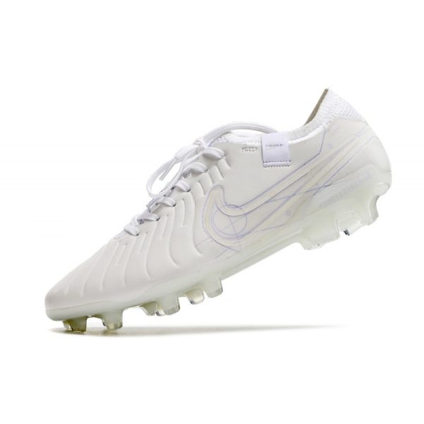 Nike Tiempo Legend 10 Elite FG Bota Blanco