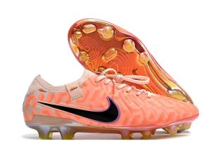 Nike Tiempo Legend 10 Elite FG Bota Guava Hielo Negro Total Naranja