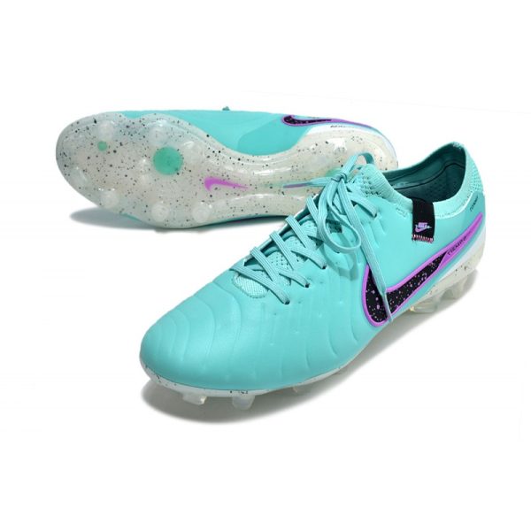 Nike Tiempo Legend 10 Elite FG Bota Hyper Turq Negro