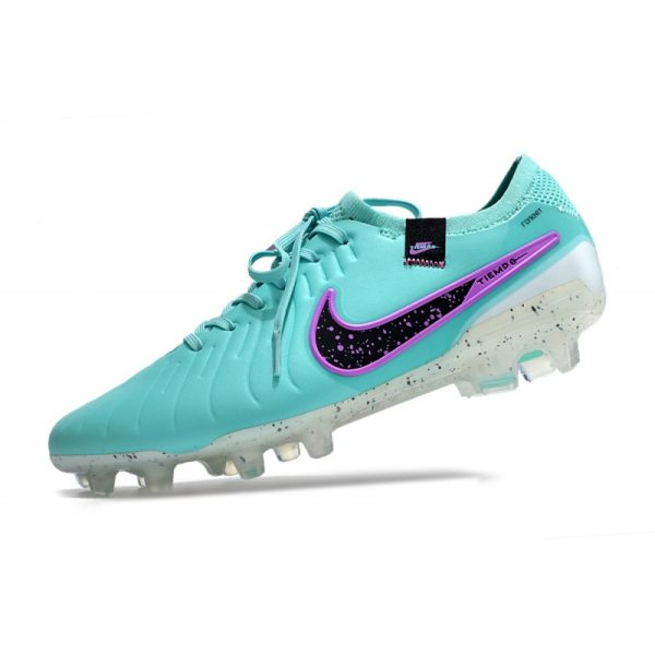 Nike Tiempo Legend 10 Elite FG Bota Hyper Turq Negro