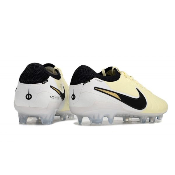 Nike Tiempo Legend 10 Elite FG Bota Limonada Negro
