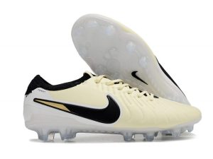 Nike Tiempo Legend 10 Elite FG Bota Limonada Negro