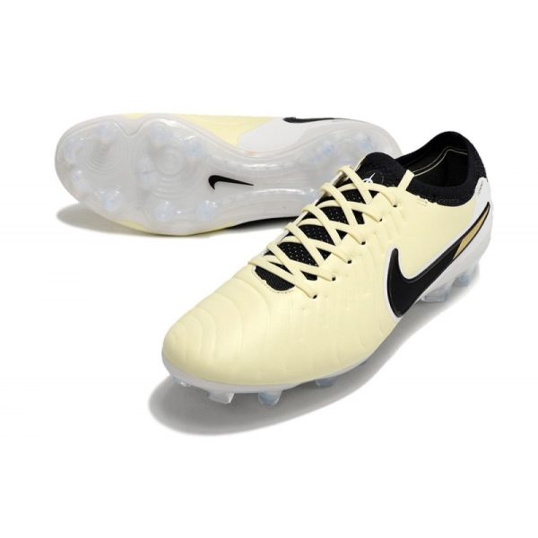 Nike Tiempo Legend 10 Elite FG Bota Limonada Negro