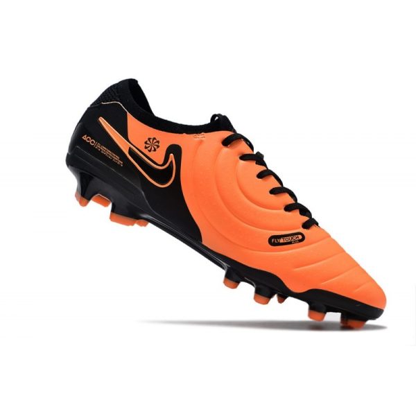 Nike Tiempo Legend 10 Elite FG Bota Naranja Negro