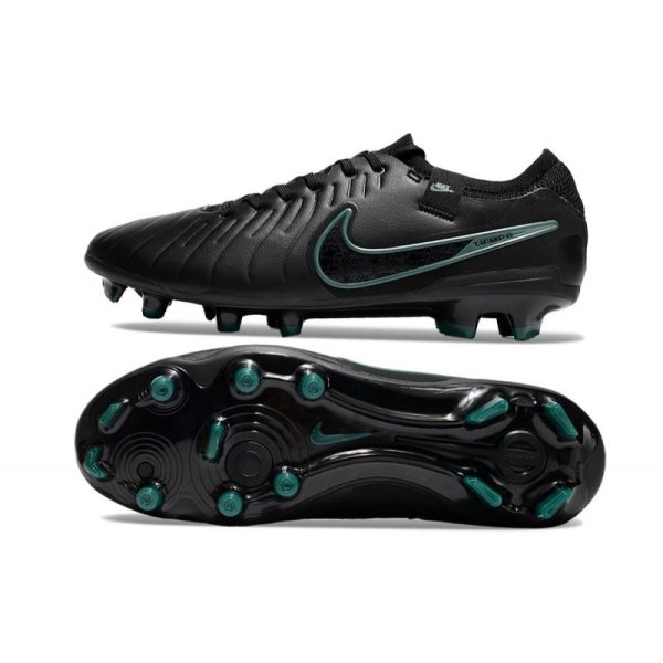 Nike Tiempo Legend 10 Elite FG Bota Negro