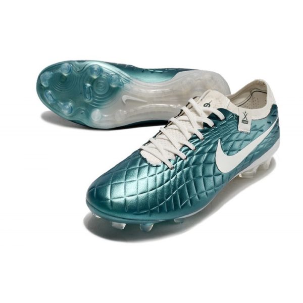 Nike Tiempo Legend 10 Elite FG Bota Nike Tiempo Legend 10 Elite FG X Emerald Turquesa Atómico Oscuro Vela