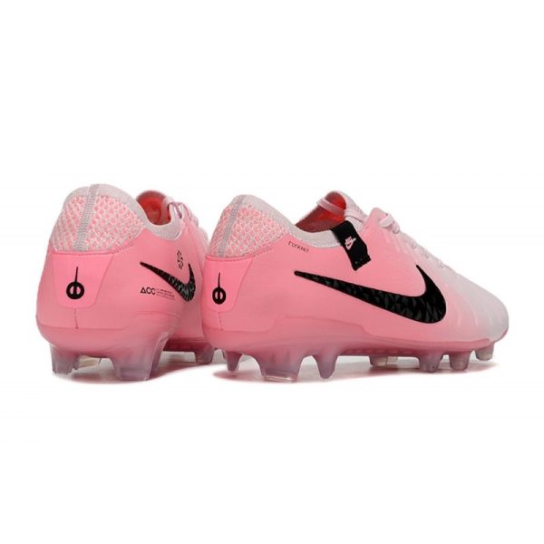 Nike Tiempo Legend 10 Elite FG Bota Rosa Espuma Negro