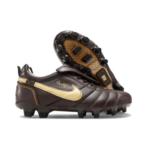 Botas de Fútbol Nike Tiempo Legend X Elite FG Marrón Oro,botas futbol baratas