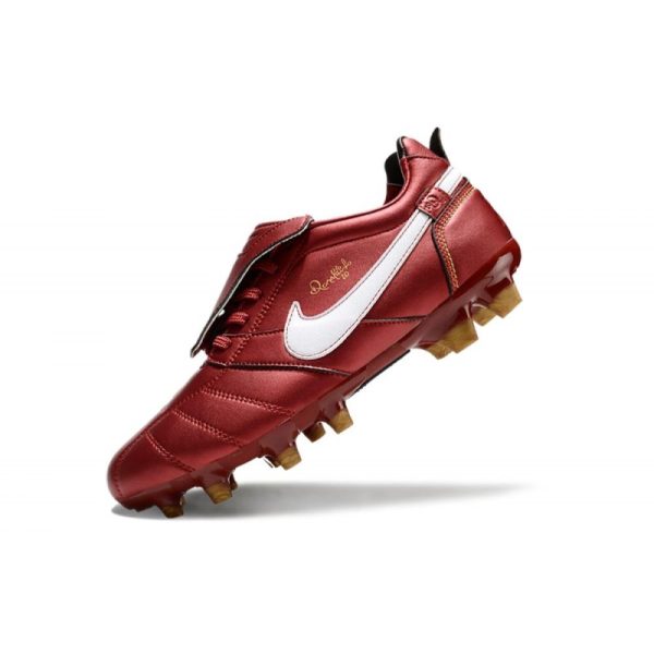 Nike Tiempo Legend X Elite FG Rojo Blanco
