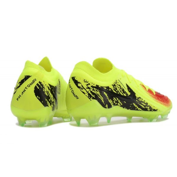 Tacos Nike Phantom GX II Elite FG Amarillo Negro Rojo