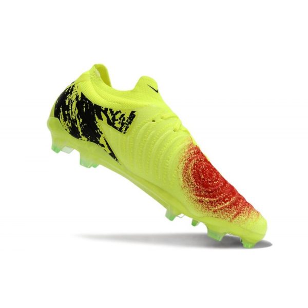 Tacos Nike Phantom GX II Elite FG Amarillo Negro Rojo