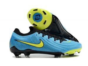 Botas de Fútbol Nike Phantom GX II Elite FG Azul Amarillo