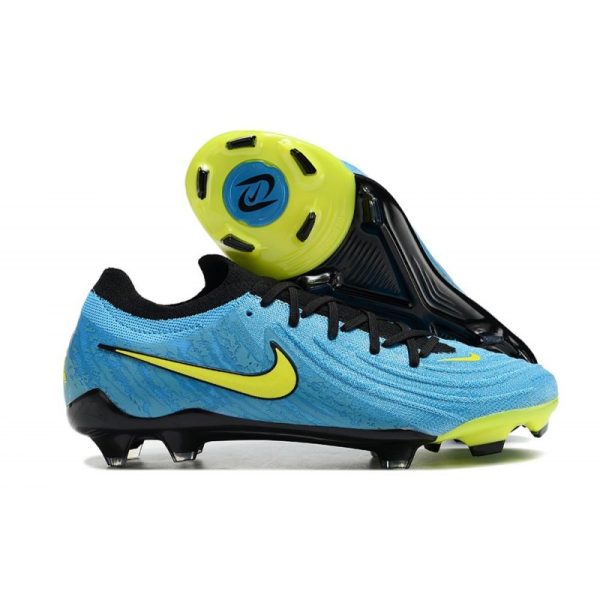 Botas de Fútbol Nike Phantom GX II Elite FG Azul Amarillo