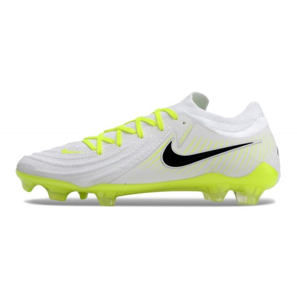 Tacos Nike Phantom GX II Elite FG Blanco Negro Amarillo