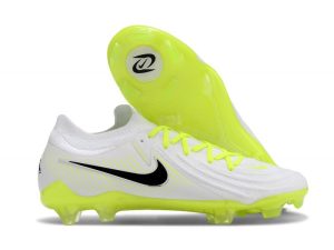 Botas de Fútbol Nike Phantom GX II Elite FG Blanco Negro Amarillo
