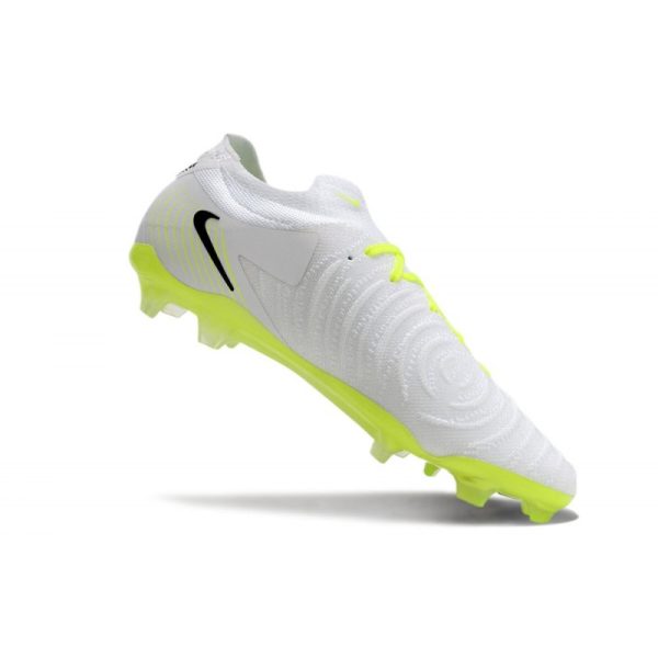 Tacos Nike Phantom GX II Elite FG Blanco Negro Amarillo
