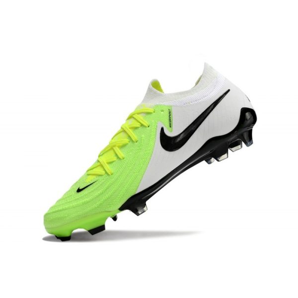 Tacos Nike Phantom GX II Elite FG Verde Blanco Negro