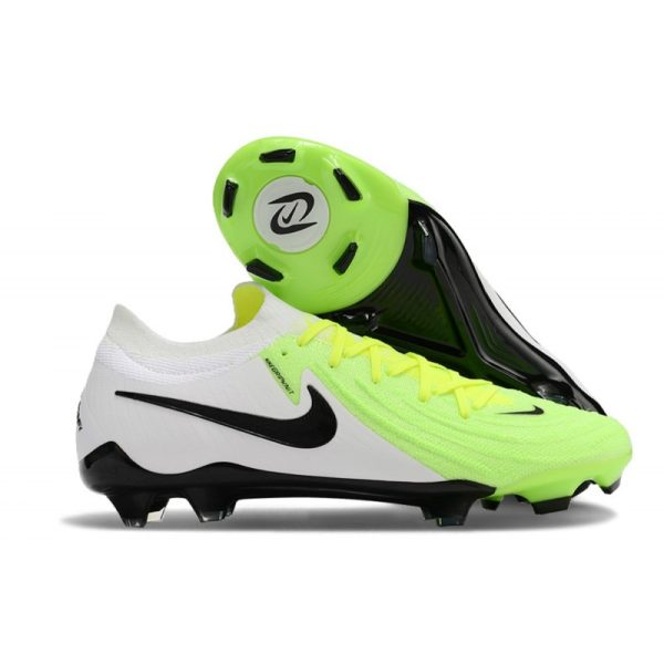 Botas de Fútbol Nike Phantom GX II Elite FG Verde Blanco Negro