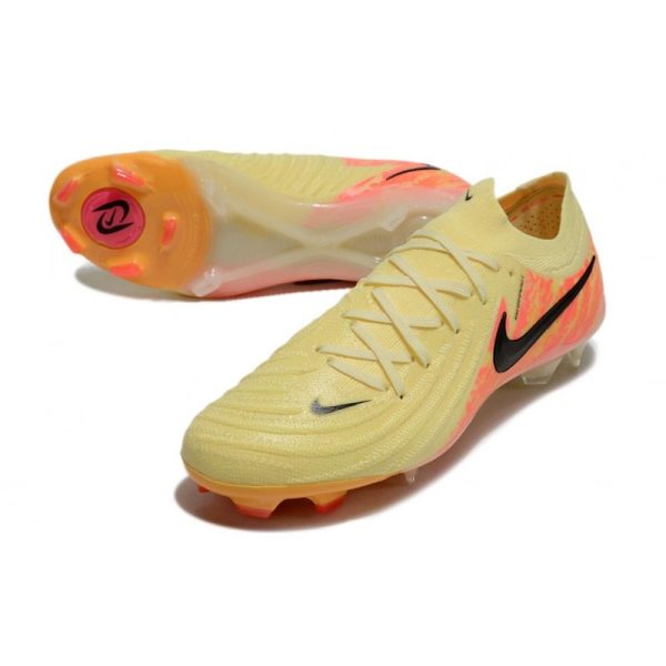 Zapatillas Nike Phantom Luna 2 Elite L FG Amarillo Negro