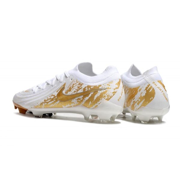 Zapatillas Nike Phantom Luna 2 Elite L FG Blanco Dorado