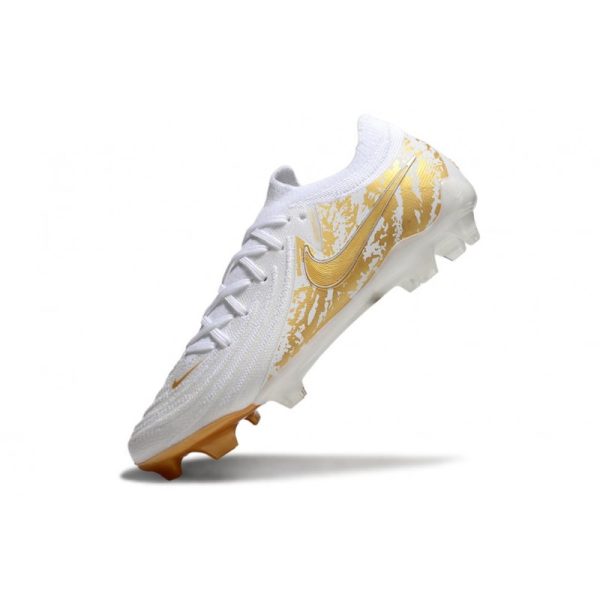 Zapatillas Nike Phantom Luna 2 Elite L FG Blanco Dorado
