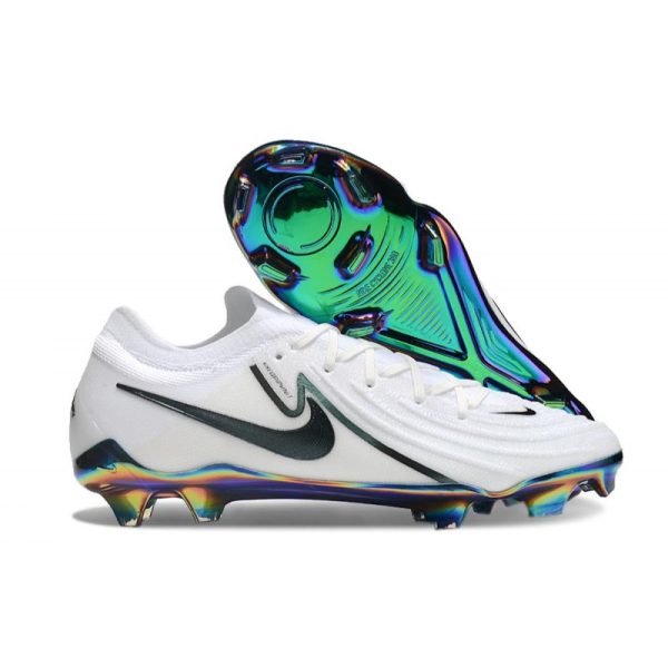 Botas de Fútbol Nike Phantom Luna 2 Elite L FG Blanco Negro