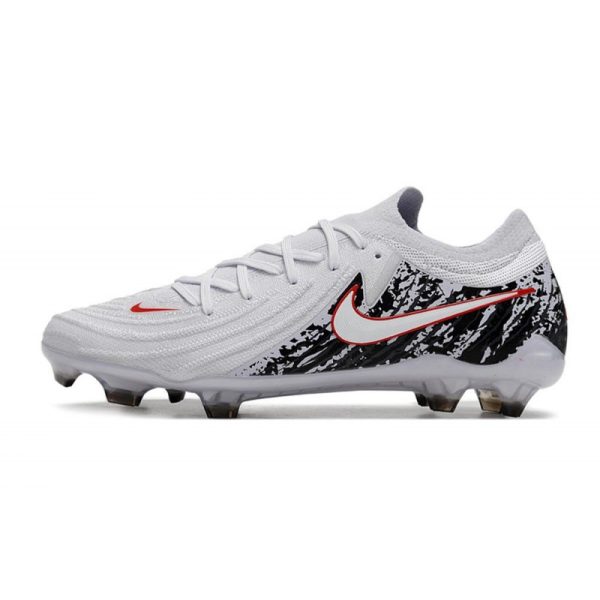 Zapatillas Nike Phantom Luna 2 Elite L FG Blanco Negro Rojo