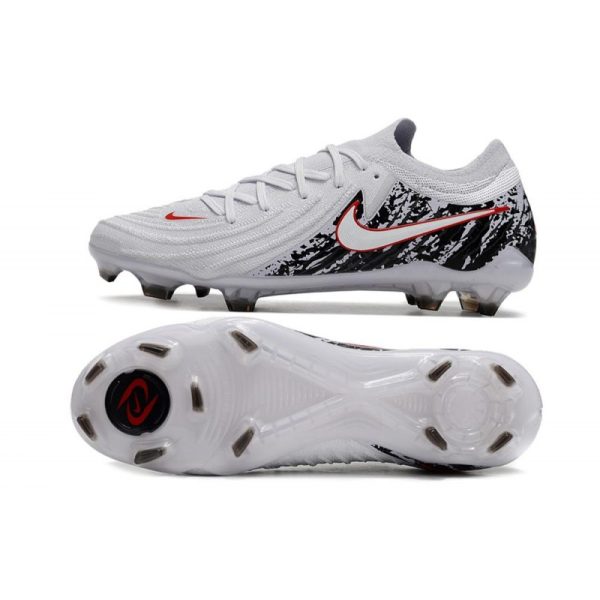 Zapatillas Nike Phantom Luna 2 Elite L FG Blanco Negro Rojo