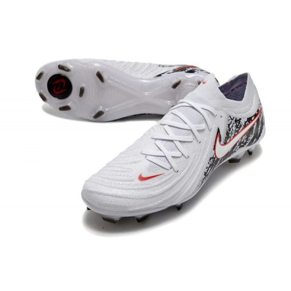 Zapatillas Nike Phantom Luna 2 Elite L FG Blanco Negro Rojo