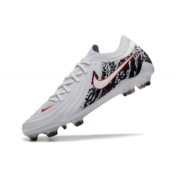 Zapatillas Nike Phantom Luna 2 Elite L FG Blanco Negro Rojo