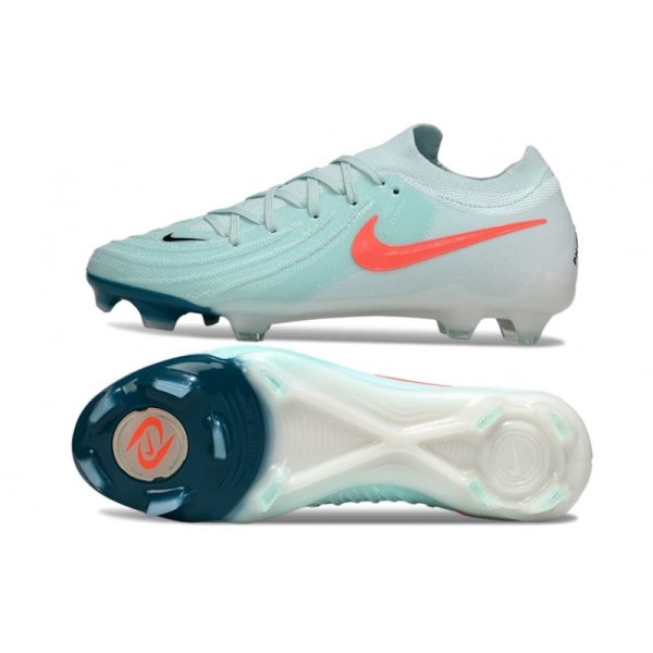 Zapatillas Nike Phantom Luna 2 Elite L FG Menta Rojo Atómico Negro