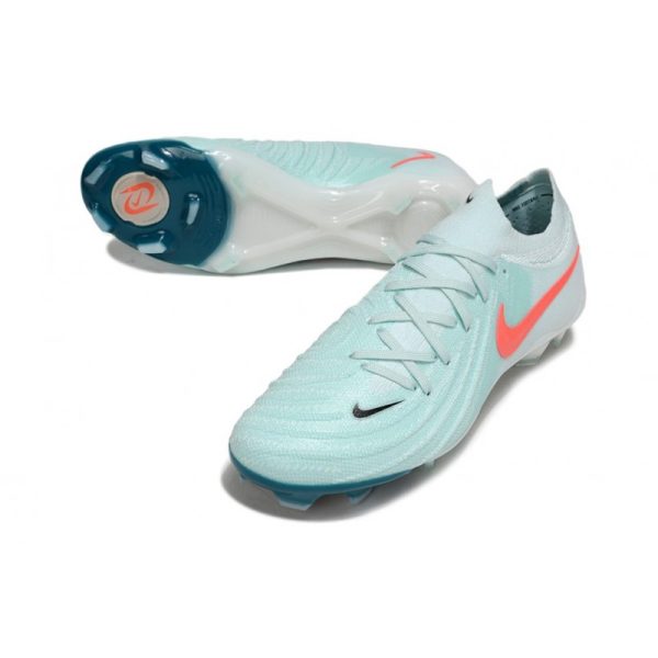 Zapatillas Nike Phantom Luna 2 Elite L FG Menta Rojo Atómico Negro