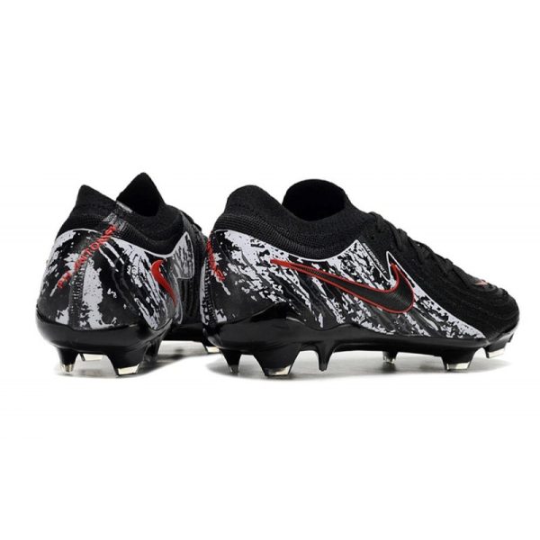 Zapatillas Nike Phantom Luna 2 Elite L FG Negro Blanco Rojo