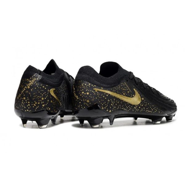Zapatillas Nike Phantom Luna 2 Elite L FG Negro Mtlc Dorado Moneda