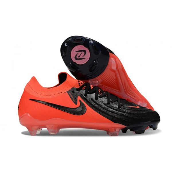 Botas de Fútbol Nike Phantom Luna 2 Elite L FG Rojo Negro