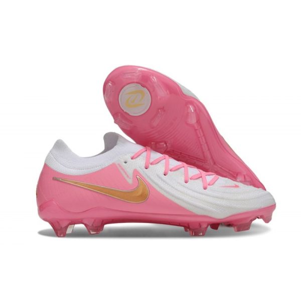 Botas de Fútbol Nike Phantom Luna 2 Elite L FG Rosa Blanco