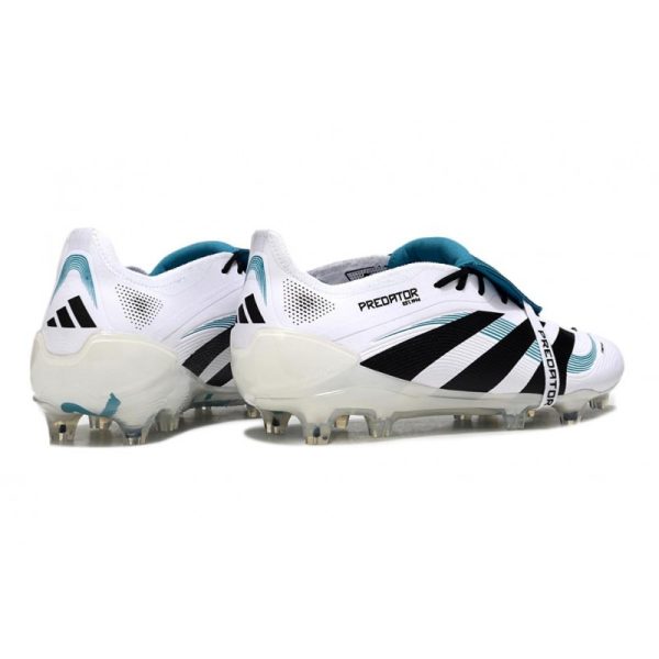 adidas 25 Predator Elite FT FG Blanco Negro Ciano