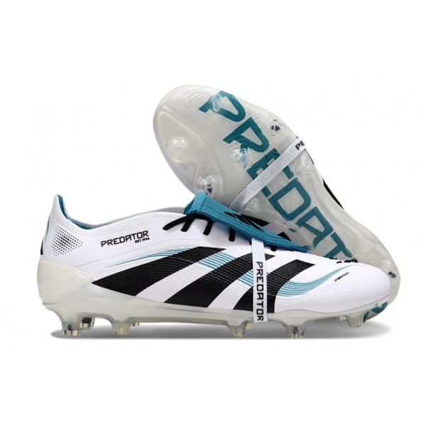 Botas de Fútbol adidas 25 Predator Elite FT FG Blanco Negro