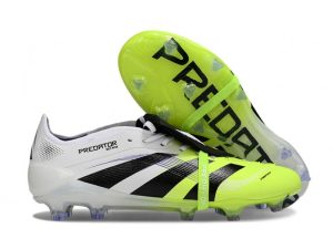 adidas 25 Predator Elite FT FG Blanco Negro Limón Lúcido