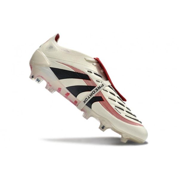 adidas 25 Predator Elite FT FG Blanco Off Negro Rubí Puro
