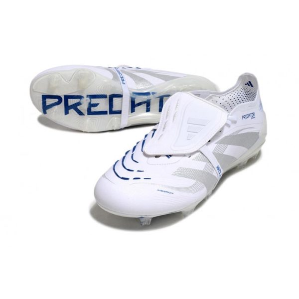 adidas 25 Predator Elite FT FG Blanco Plateado Met Bright Royal
