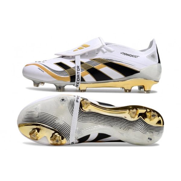 adidas 25 Predator Elite FT FG Ftwr Blanco Dorado Met