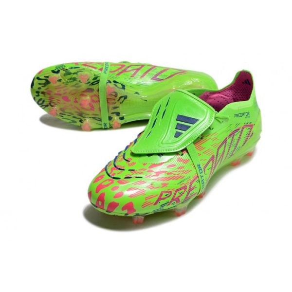adidas 25 Predator Elite FT FG Limón Lúcido Rosa Azul Fusion