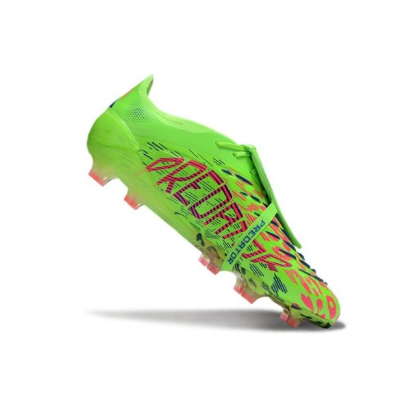 adidas 25 Predator Elite FT FG Limón Lúcido Rosa Azul Fusion