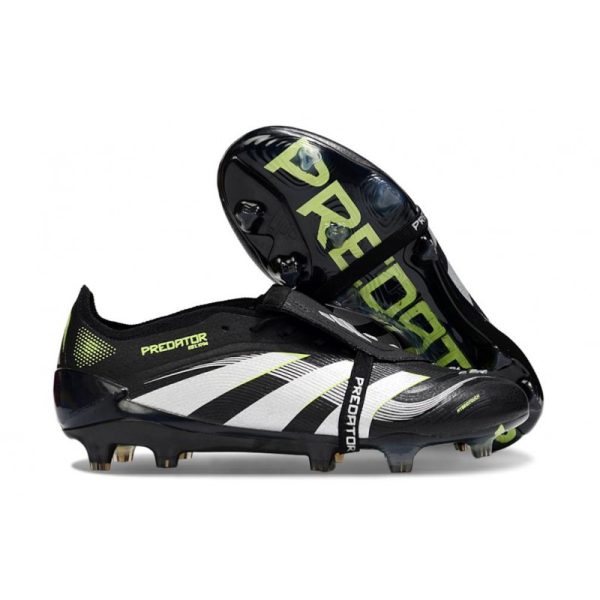 Botas de Fútbol adidas 25 Predator Elite FT FG Negro Blanco