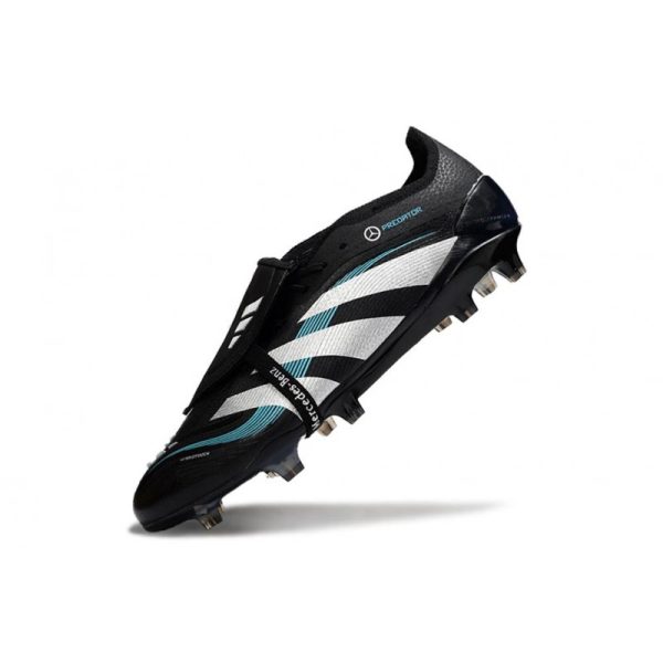 adidas 25 Predator Elite FT FG Negro Blanco Azul