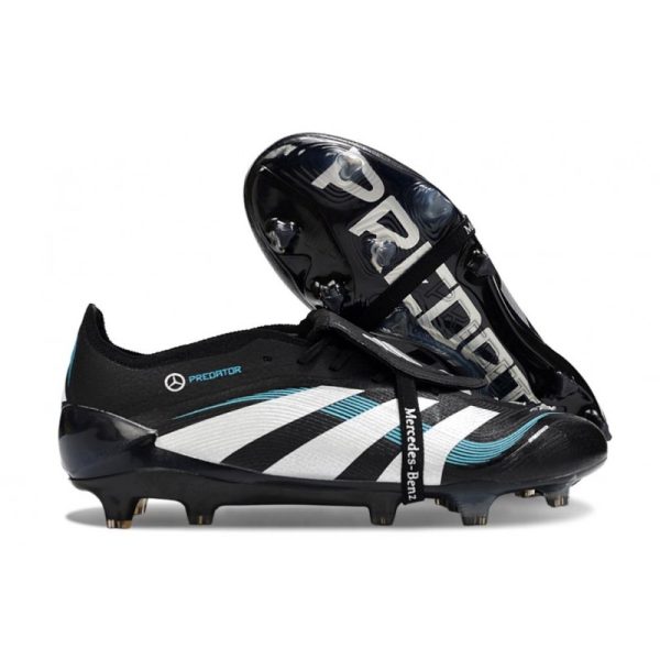 adidas 25 Predator Elite FT FG Negro Blanco Azul