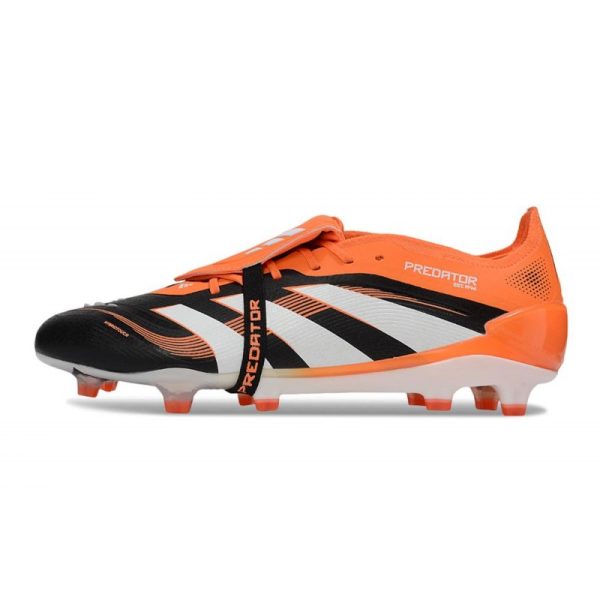 adidas 25 Predator Elite FT FG Negro Blanco Naranja